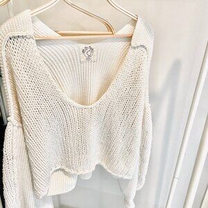 Free People Heavy Knit Sweater
